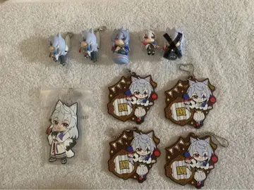 컬러풀 피치 돗누쿠 씨 키링