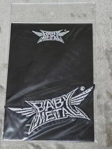 BABYMETAL 스티커 와펜 크러쉬 로고