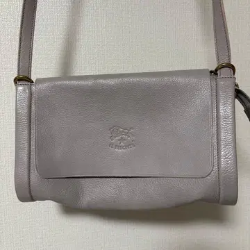 ILBISONTE 라이트 그레이 숄더백