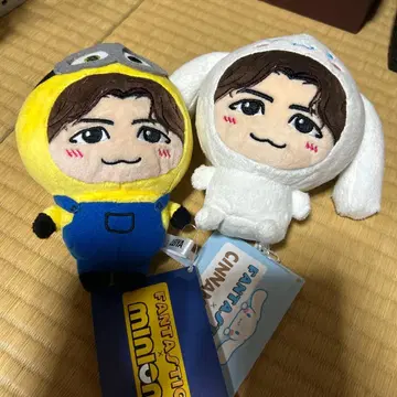 FANTASTICS 미니 시나모롤 세구치 레이야 봉제 인형 캐릭터