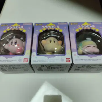 별의 커비 푸푸푸 인형 3개 세트 커비