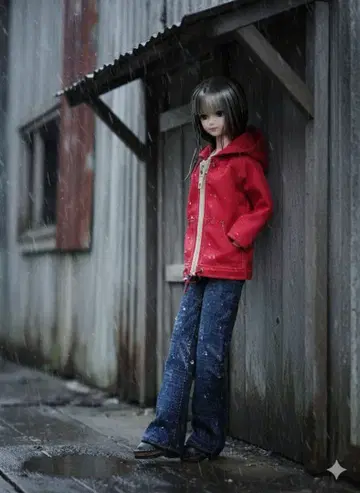 나일론 후드티 브라이스 퓨어니모 리카짱 ic 인형 제니