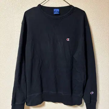 Champion 블랙 맨투맨 XL