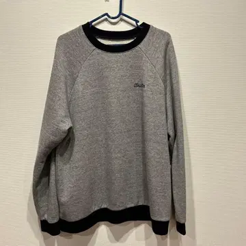 Brixton 그레이 래글런 슬리브 트레이닝복 M