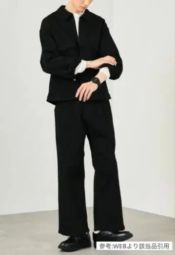 새상품급 EDWIN 데님 셋업