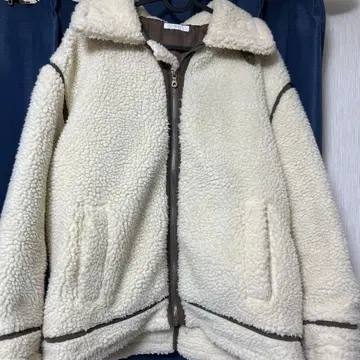 ORIGINALS 플리스 자켓 M 사이즈 아이보리