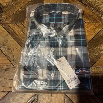 VAN CLUB 체크 무늬 버튼 다운 셔츠 LL