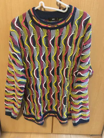 HARE 멀티 컬러 니트 스웨터