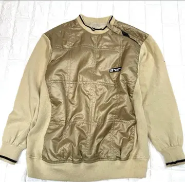 먼싱웨어 니트 충전솜 퀼팅 의류