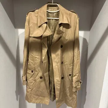 COMME CA ISM 베이지 트렌치코트 L