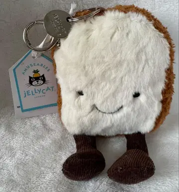 Jellycat 식빵 제리캣 키링 토스트