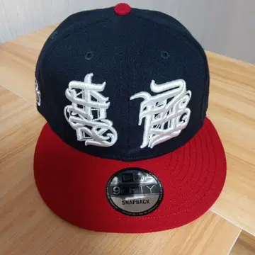 9FIFTY 스냅백 캡 네이비/레드