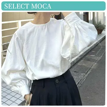 새상품급 [ SELECT MOCA ] 셀렉트모카 볼륨 슬리브 블라우스