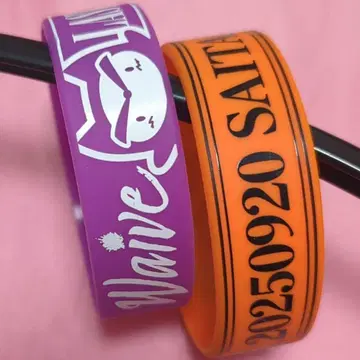 waive 러버 밴드 실리콘 밴드 LAST GIGS 2개 세트