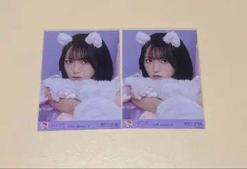 노구치 이오리 생사진 7주년 고양이 의상 요리 2장