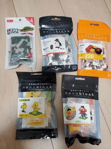 nanoblock 5세트