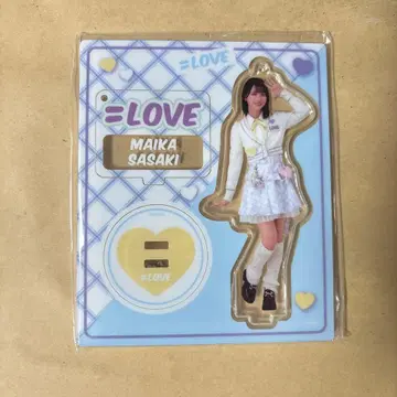 사사키 마이카 아레나 투어 2024 니트 의상 아크릴 스탠드 이코러브