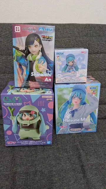 피규어 세트 하츠네 미쿠