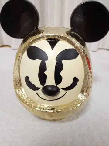 미키마우스 달마 설날 행운의 물건 골드