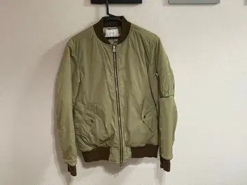 INHERIT MA-1 플라이트 자켓 샌드 베이지