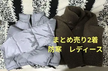 가을/겨울 여성용 의류 묶음 판매 2점 다운 자켓 L 코트 S 방한 경량