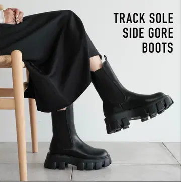 사이드 고어 부츠 38