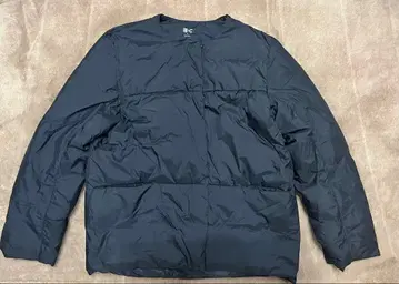 유니클로C 다운 블랙