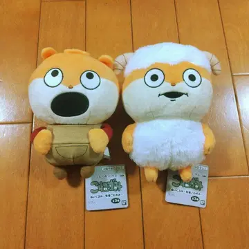 택 포함 니시무라 유우지 작품 목장 쥐 봉제 인형