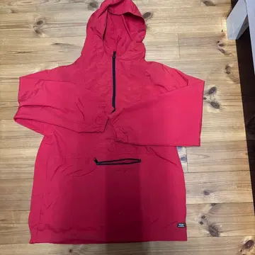 90s L.L.Bean 후드 부착 자켓 레드