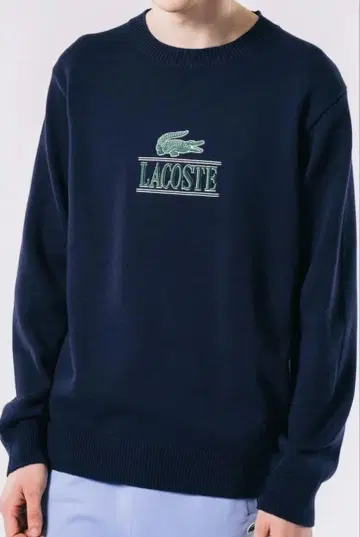 라코스테 크루넥 니트 L