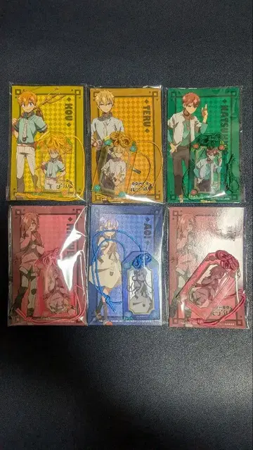 지박소년 하나코군 2 부적풍 아크릴 키링 6개 세트