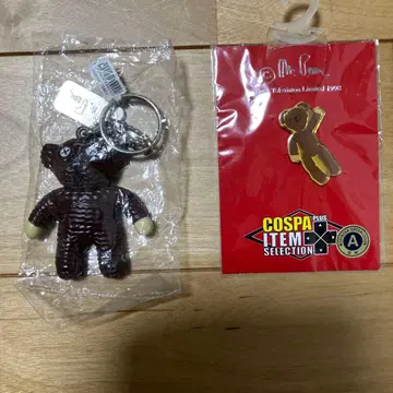 미스터 빈 키홀더와 핀배지
