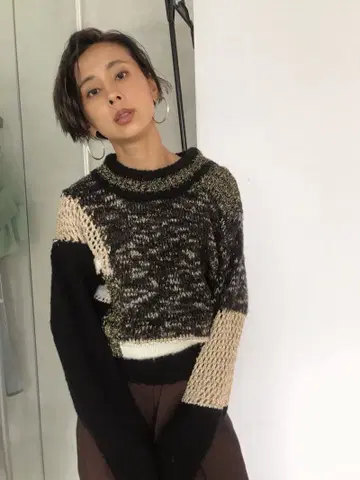 SPARKLE LAME KNIT ameri vintage
