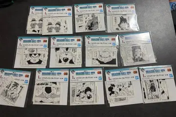 드래곤볼 제일복권 40th ~그~ I상 시계 부품 스티커 12종 세트
