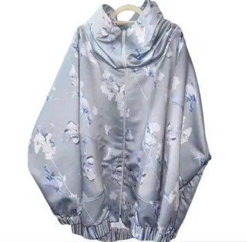 balmung 그래픽 하이넥 빅 후드티 21aw