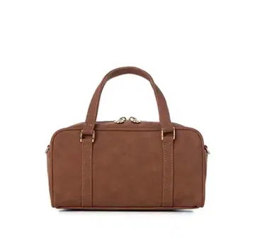 DONKIE 숄더백 핸드백 스웨이드 브라운 musinsa