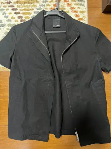 Y's bis LIMI 블랙 반팔 숏 자켓