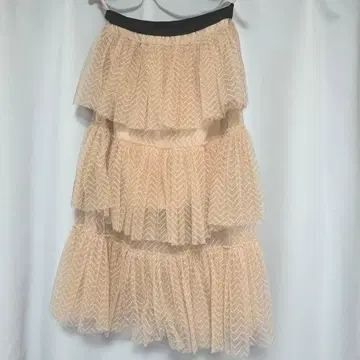 d'zzit 디지트 튤 스커트