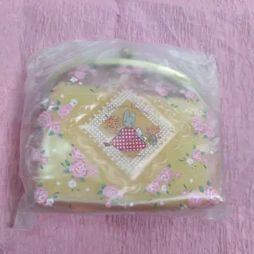 새상품 SANRIO 마론 크림 1992년 꽃무늬 가마구치 헤이세이 레트로