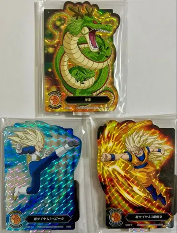 드래곤볼 제일복권 ACLLECT 신룡 손오공 베지터 글리터