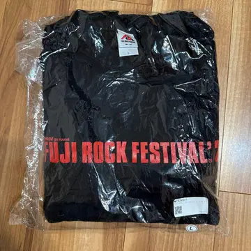 FUJI ROCK FESTIVAL 2024 맨투맨 L 사이즈 블랙