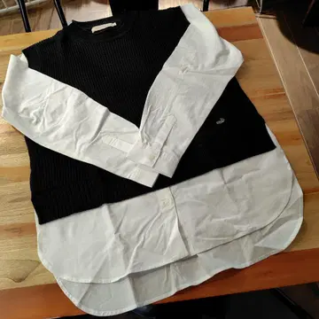 크로커다일 도킹 니트 튜닉