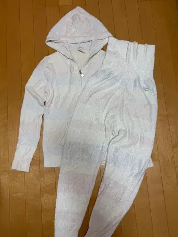 [ gelato pique ] 젤라피케 후드 부착 복슬복슬 룸웨어 상하의