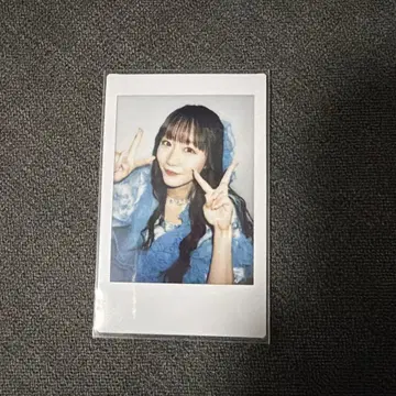 FRUITS ZIPPER 마나카 마나 프린트 폴라로이드