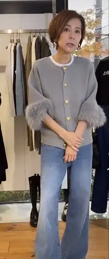 트라쪼돈나 니트 가디건 이시카와라보