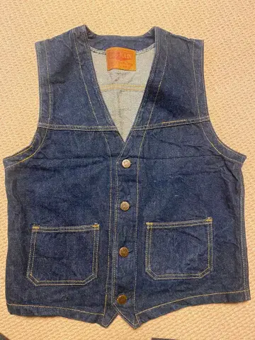 BIG JOHN 데님 베스트 사이즈 18