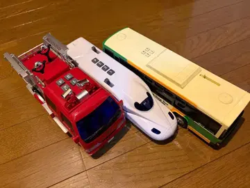 소방차 신칸센 버스 토이코 사운드 트레인 세트