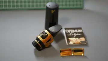 소프라노 색소폰용 마우스피스 반도렌 V16 [ S6 ] 와 리가처 세트