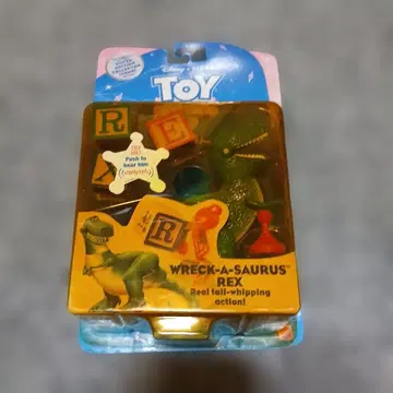 초레어 1990년대 Wreck-A-Saurus Rex 피규어