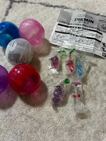 피크민 메지루시 액세서리 5개 세트 클리어 Nintendo PIKMIN